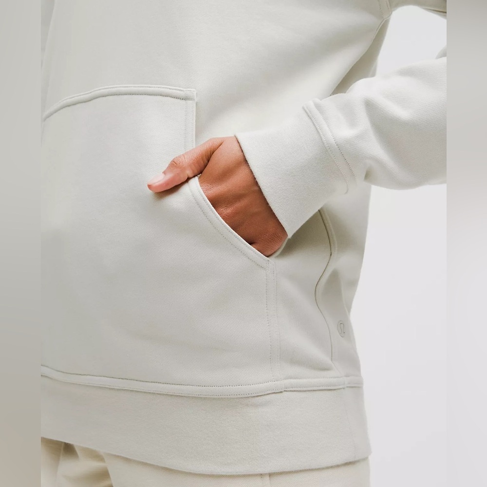 Lululemon All Yours Hoodie French Terry in vapor size 6 - Picture 4 of 12